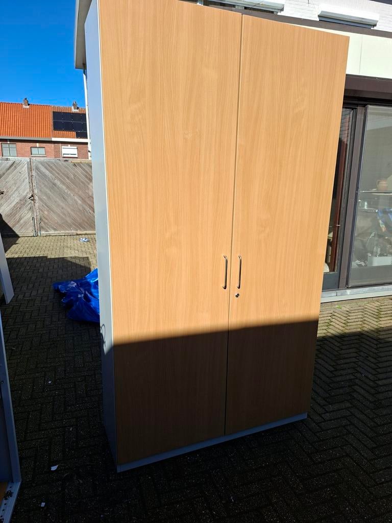 Opbergkast, Huis en Inrichting, Kasten | Roldeurkasten en Archiefkasten, Ophalen, Metaal