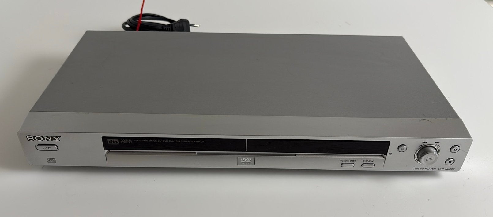 Lecteur CD/DVD compact Sony DVP-NS330 (argent), TV, Hi-fi & Vidéo, Enlèvement ou Envoi, Utilisé, Sony