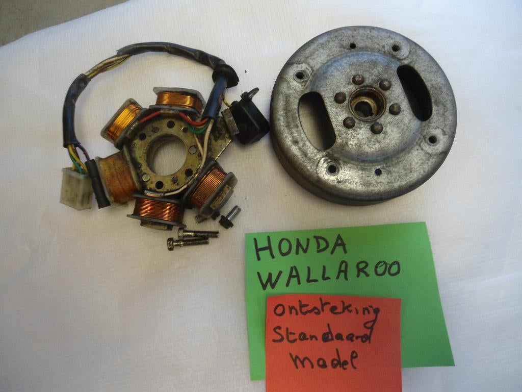 Honda wallaroo : ontsteking standaard model, Fietsen en Brommers, Ophalen, Zo goed als nieuw, Blok, Honda wallaroo