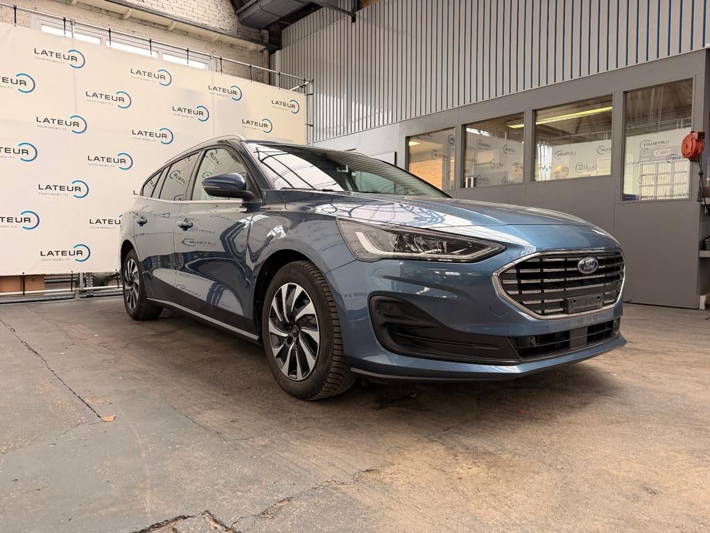 Ford Focus Titanium 1.0i EcoBoost mHEV - 92kW / 125 Pk M6 FW, Auto's, 1441 kg, Stof, Gebruikt, Euro 6