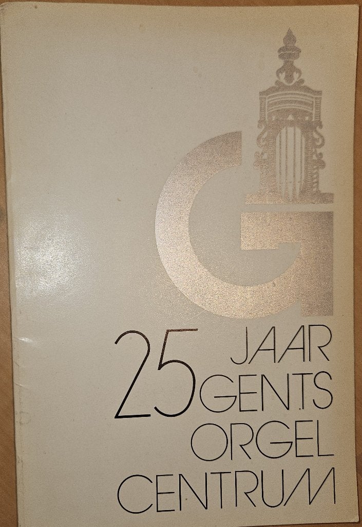 Gents Orgelcentrum 25 jaar: 1950-1975, Boeken, Ophalen of Verzenden, Zo goed als nieuw, Overige onderwerpen, Berten De Keyzer