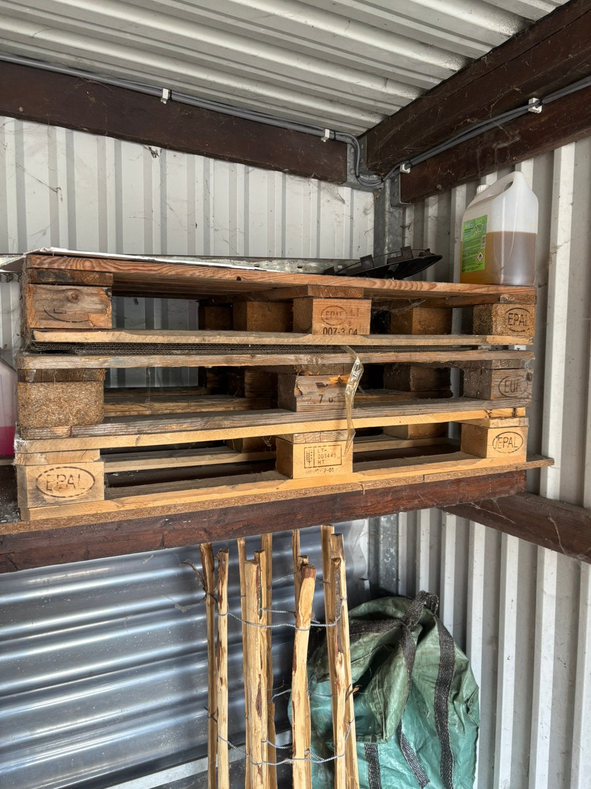 GRATIS europallet, Bricolage & Construction, Échafaudages, Enlèvement, Comme neuf