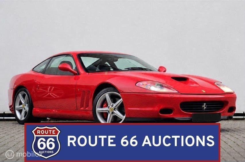 Ferrari 575M Maranello F1 | 2003 | Route 66 Auctions, Autos, Achat, Entreprise, Boîte manuelle, Autre carrosserie