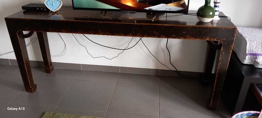 Chinese side table, Ophalen, Gebruikt, Bruin, Vintage