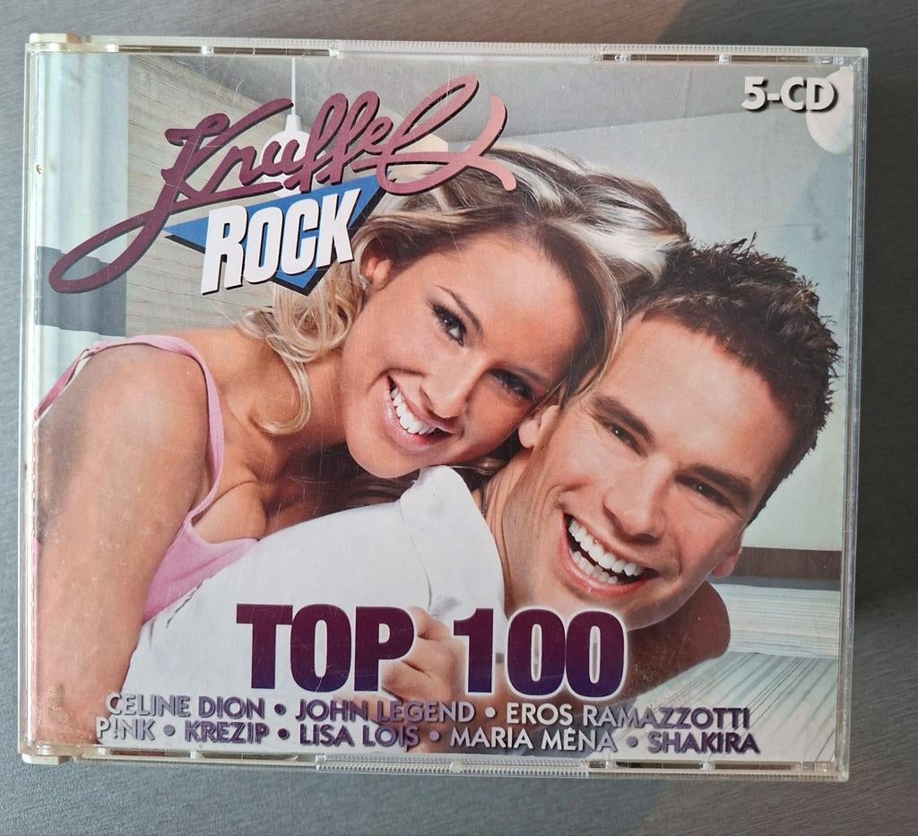 5cd box. Knuffelrock Top 100 (Sony)., Cd's en Dvd's, Ophalen of Verzenden