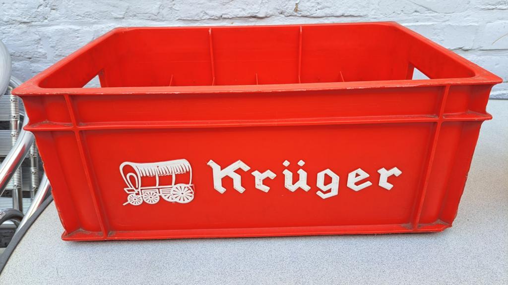 Kruger lege bierbak, Verzamelen, Biermerken, Ophalen