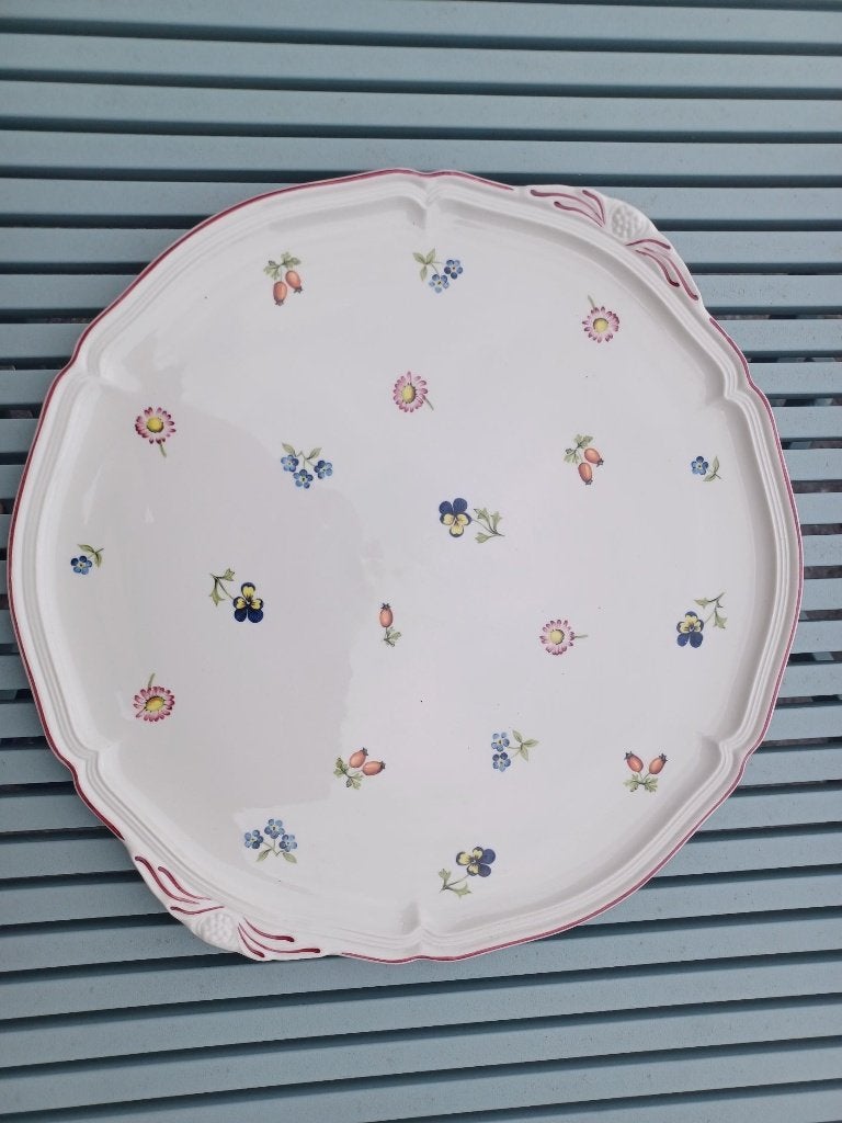 Villeroy et Boch - Petite Fleur - Plateau à tarte, Enlèvement ou Envoi