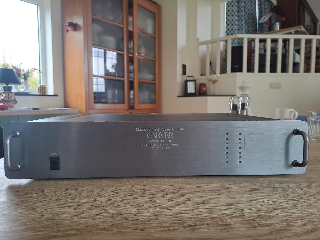 Amplificateur CARVER Model M-1.0t, Autres marques, Comme neuf, Enlèvement, Stéréo