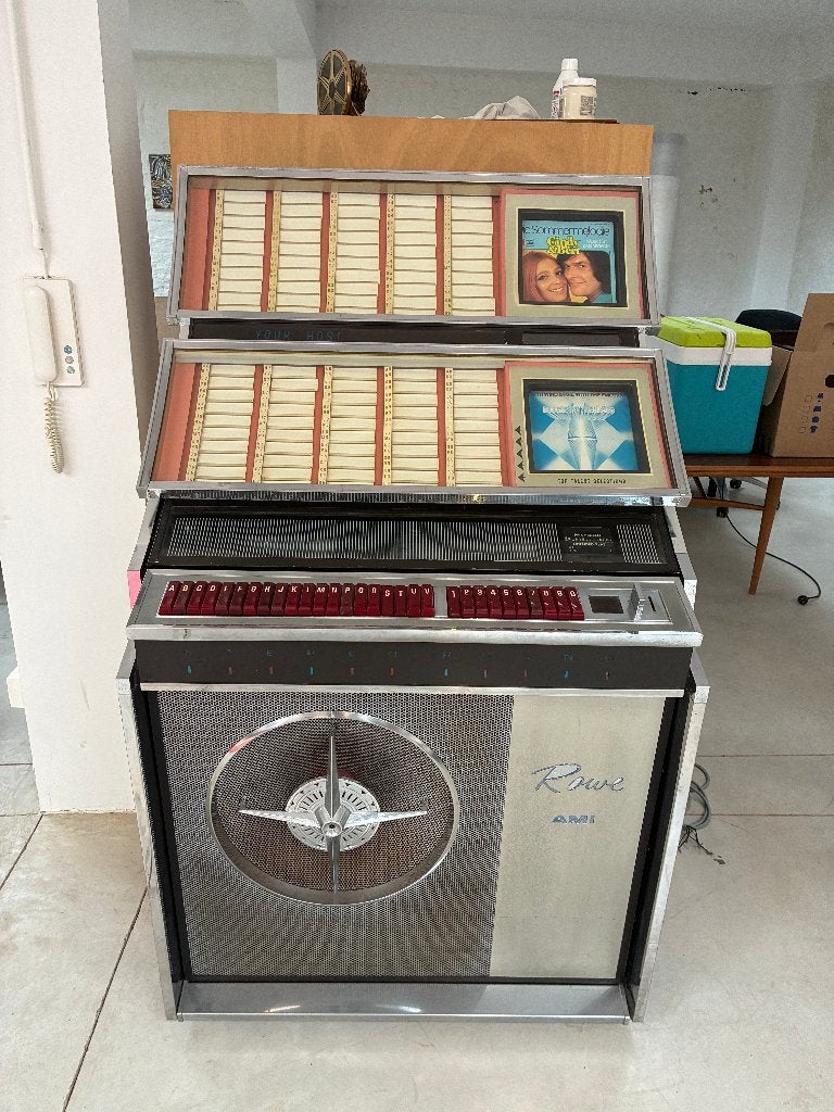 Vintage Rowe AMI jukebox – originele retro jukebox, Verzamelen, Ophalen, Gebruikt, Ami