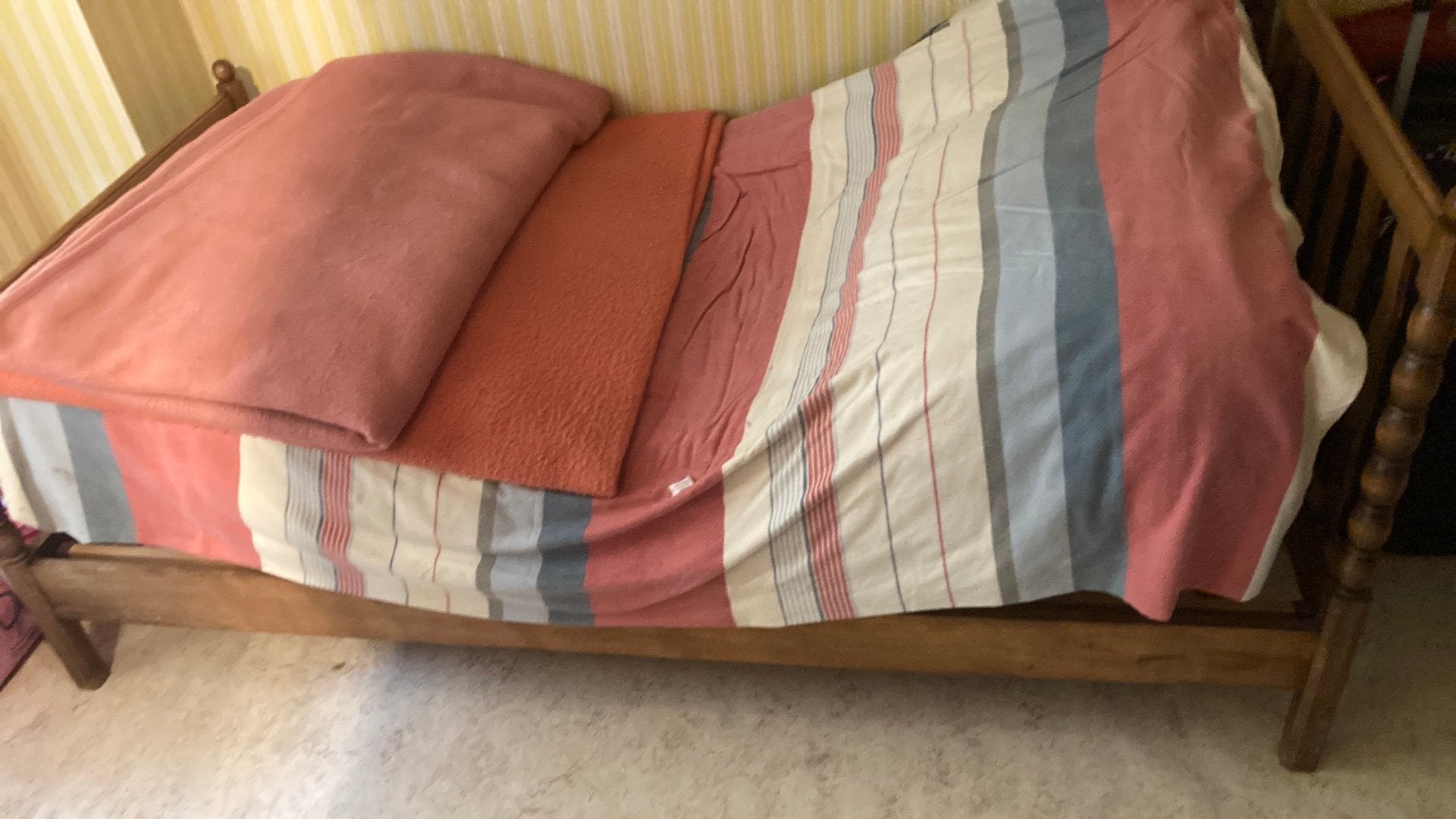 1 persoon bed compleet, Enlèvement, Comme neuf