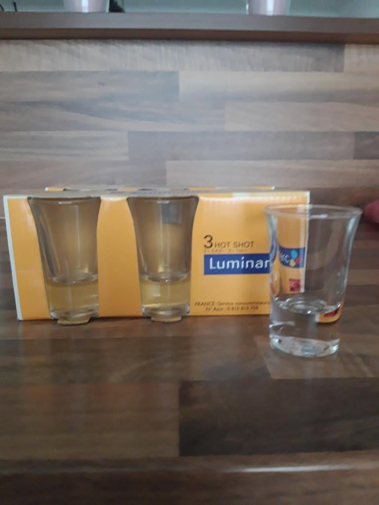 6 shot glaasjes VOLLEDIG NIEUW, Verzamelen, Ophalen, Nieuw, Borrel- of Shotglas