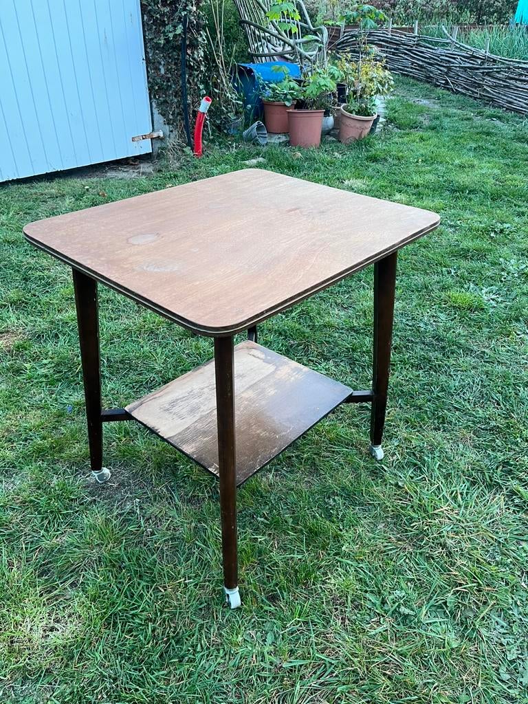 Vintage plantentafel, Huis en Inrichting, Tafels | Bijzettafels, Ophalen