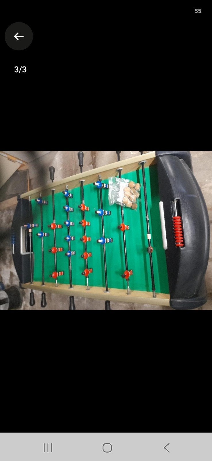 Speelgoed voetbaltafel, Kinderen en Baby's, Ophalen, Zo goed als nieuw