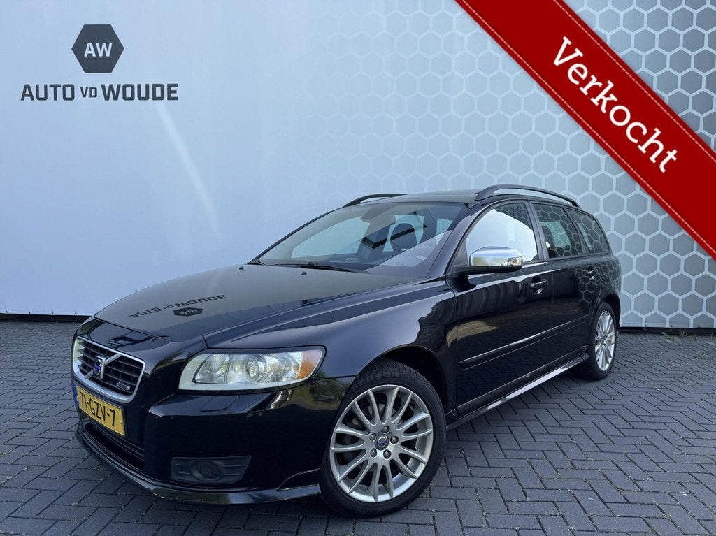 Volvo V50 1.6D Edition II Leer Schuifdak R-design, Cuir, Achat, Entreprise, 700 kg