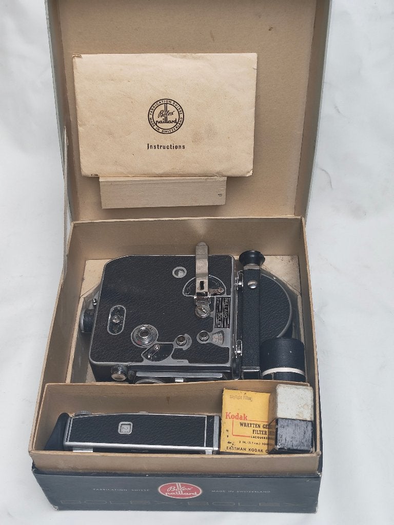 caméra argentique Bolex Paillard 16 mm, Collections, Appareils photo & Matériel cinématographique, Enlèvement ou Envoi, Caméra
