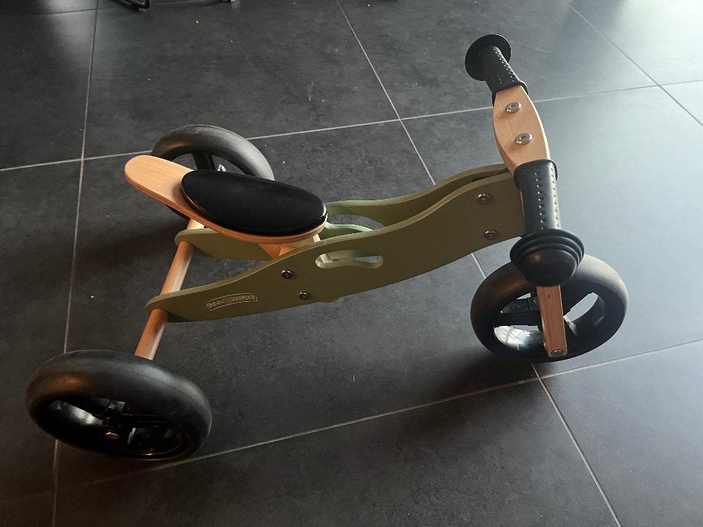 Houten loopfiets, Ophalen, Zo goed als nieuw, Loopfiets