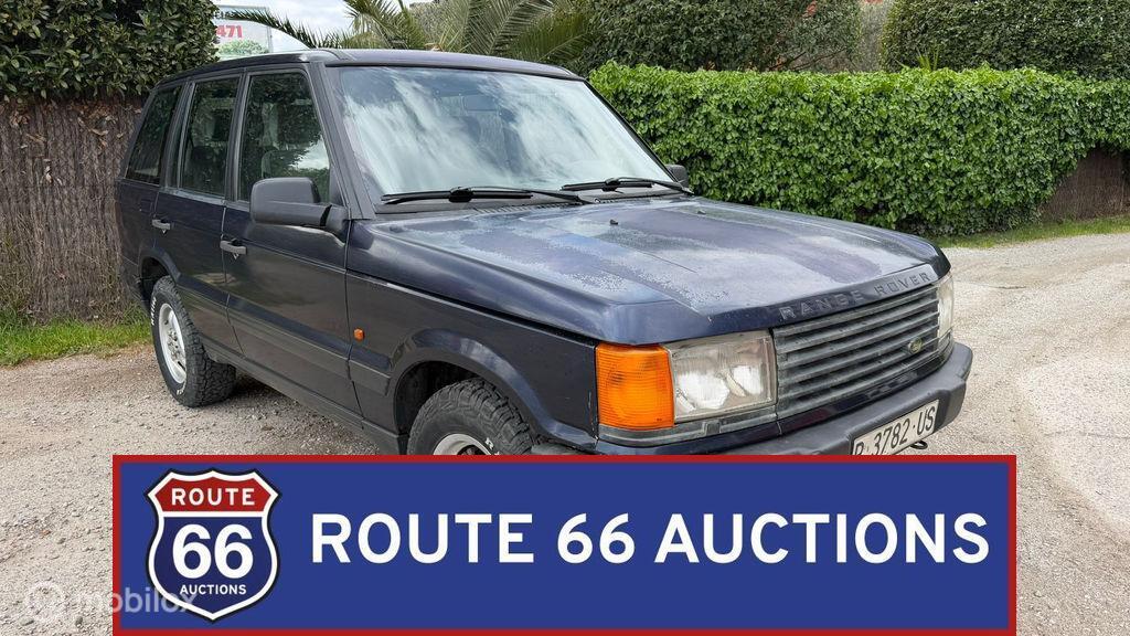 Land Rover Range Rover 2.5 DSE | 1998 | Route 66 Auctions, Auto's, Land Rover, Zwart, Bedrijf, Handgeschakeld