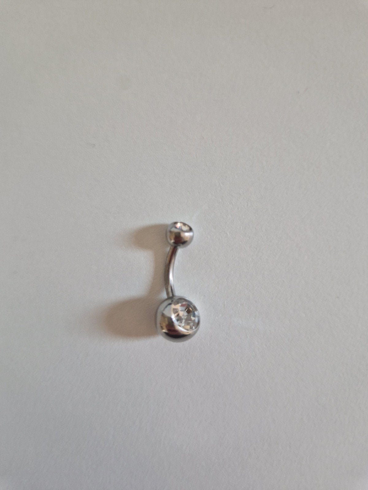 piercing pour nombril, Enlèvement ou Envoi, Bleu, Argent