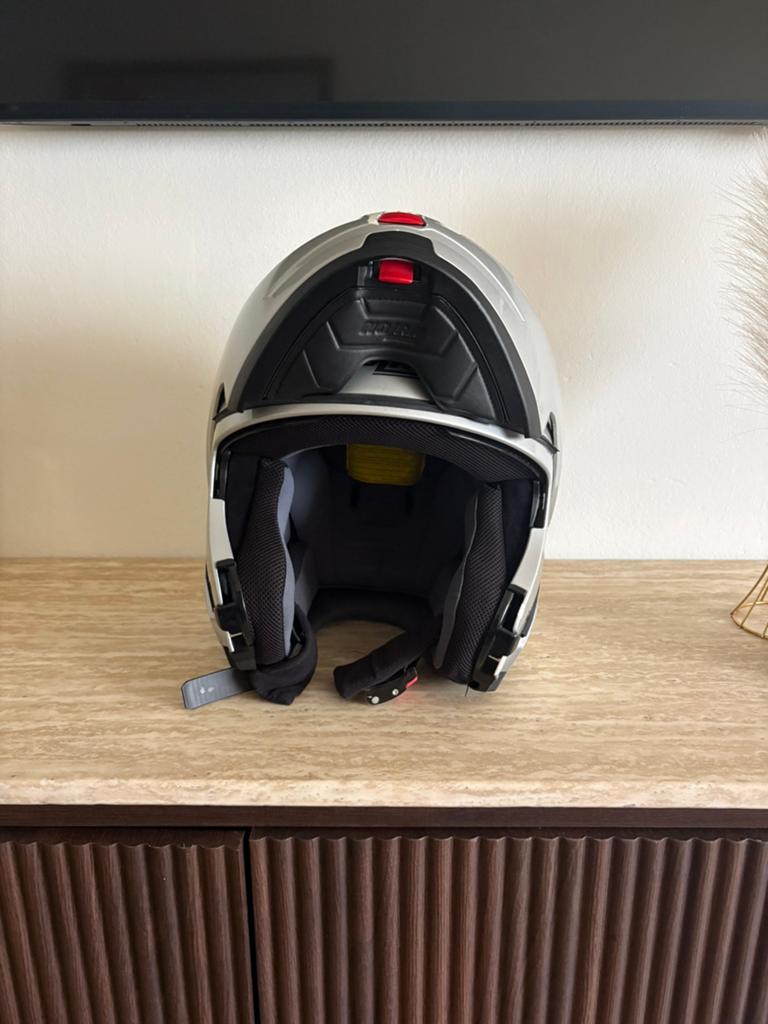 Scooterhelm prima staat., Fietsen en Brommers, Brommerhelmen, Ophalen of Verzenden, Zo goed als nieuw