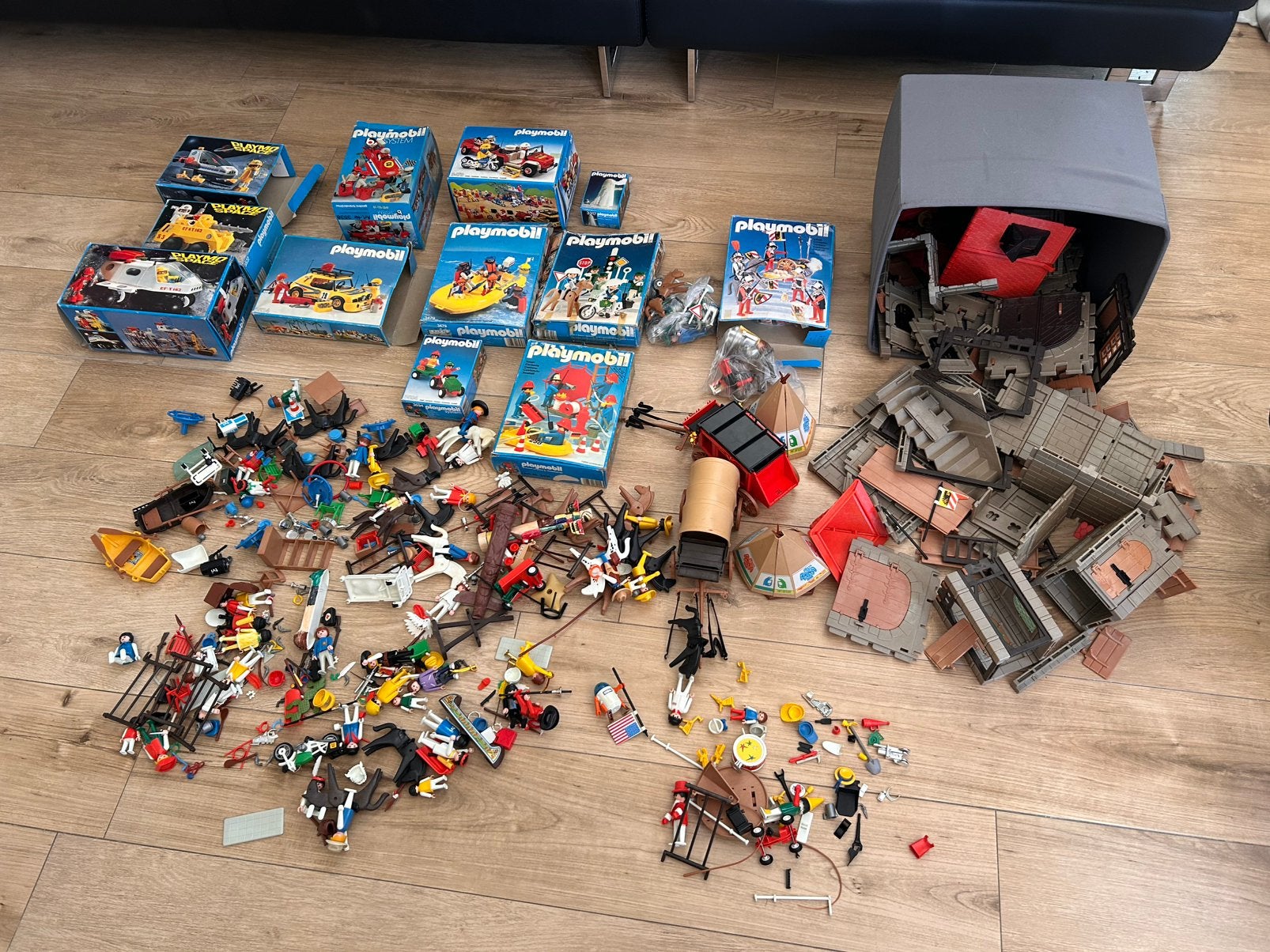 Playmobil lot vintage ‘80s, Ophalen, Gebruikt