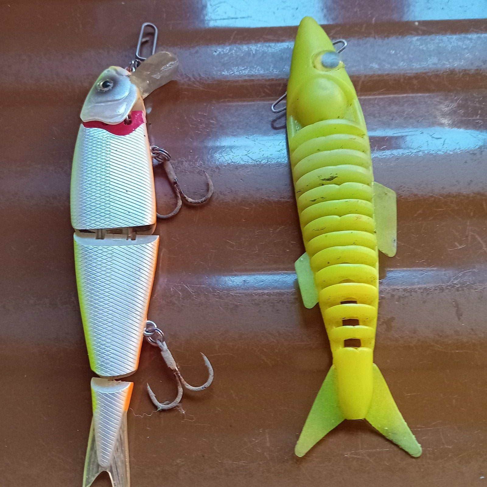 2 kunstaas  voor snoek, Watersport en Boten, Ophalen