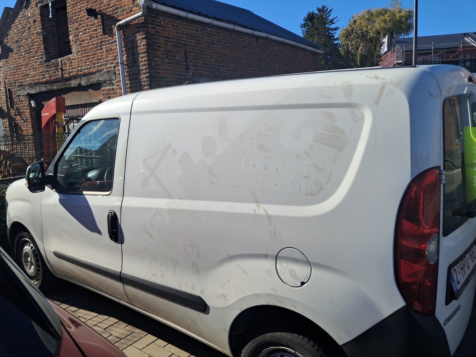 opel combo 1’4 cng 2p 63000km, Auto's, 4 deurs, Euro 6, CNG (Aardgas), Wit