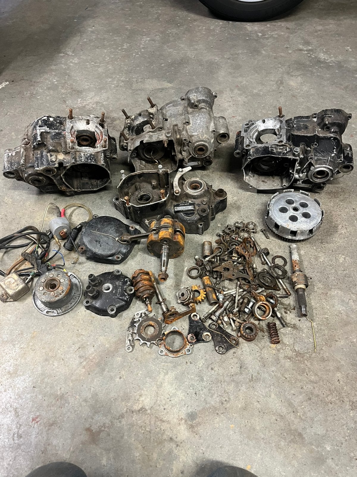 Honda cr 125 1980-84, Motoren, Ophalen of Verzenden