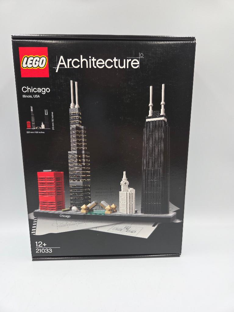 Lego Architecture 21033 Chicago, Kinderen en Baby's, Speelgoed | Duplo en Lego, Nieuw, Lego, Complete set, Compleet, Inclusief accessoires