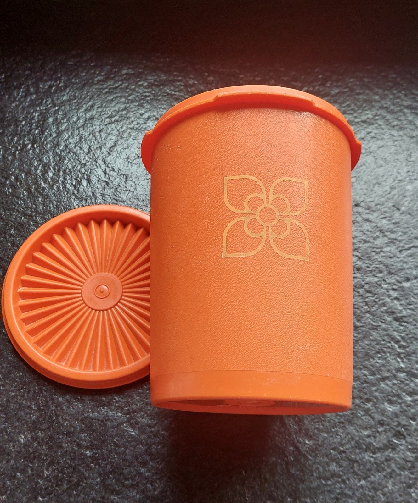 tupperware voorraadbus, Ophalen, Gebruikt, Oranje, Bus of Trommel
