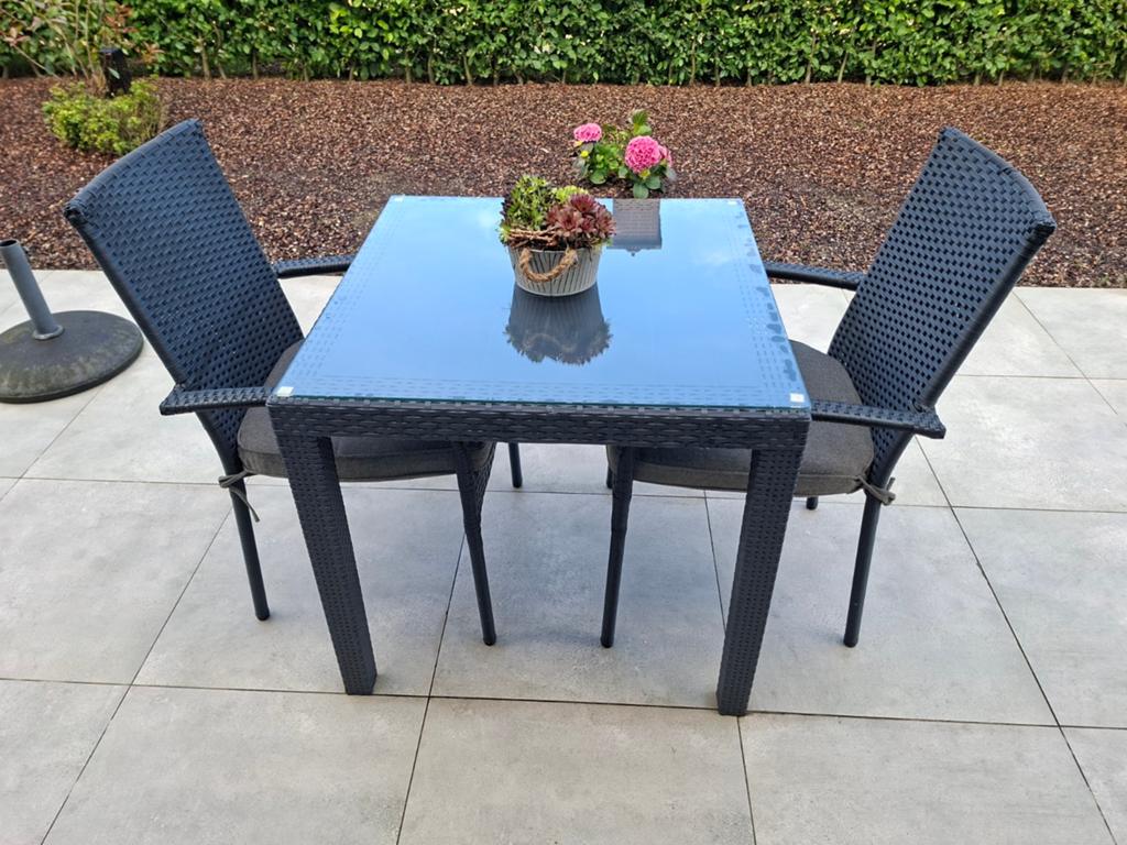 set de jardin, Salons de jardin, Chaise, Comme neuf, Synthétique