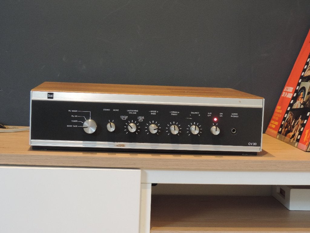 Ampli Hifi vintage DUAL CV 30 ., Enlèvement, Utilisé, Stéréo