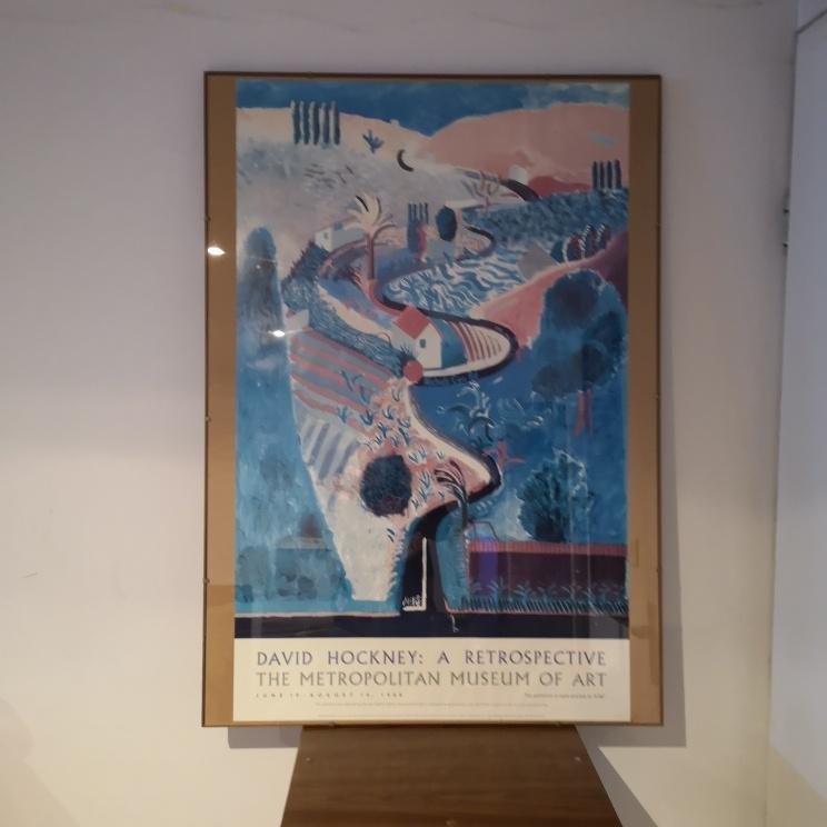 David Hockney Nichols Canyon1988 Rare Affiche Litho New York, Antiquités & Art, Art | Lithographies & Sérigraphies, Enlèvement