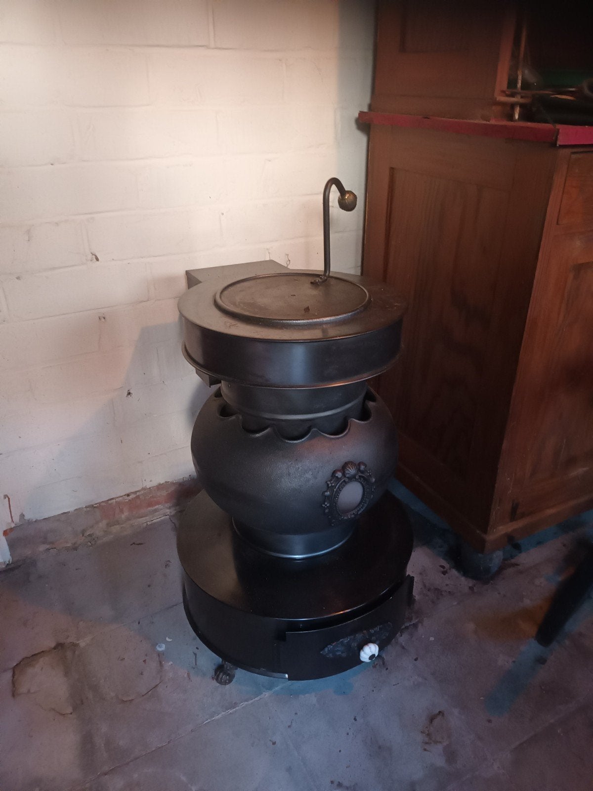 gaskachel, Huis en Inrichting, Kachels, Ophalen, Gebruikt, Gas, Vrijstaand