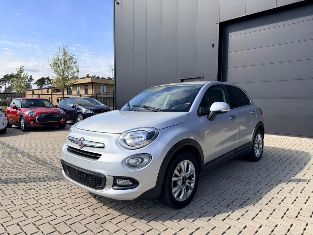 Fiat 500X Pop Star 1.6 Benzine - 2016 - Xenon - Keyless, Auto's, Navigatiesysteem, Handgeschakeld, 5 deurs, SUV of Terreinwagen