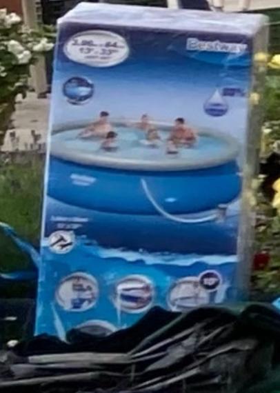 Piscine Bestway 396 x 84 cm, Jardin & Terrasse, Piscines, Comme neuf, Enlèvement
