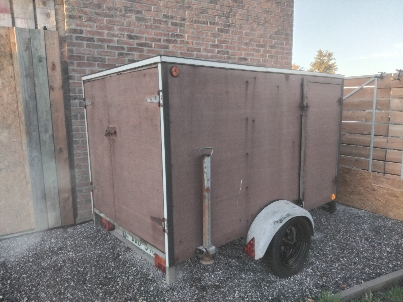 gesloten aanhangwagen tot 750kg, Auto diversen, Ophalen