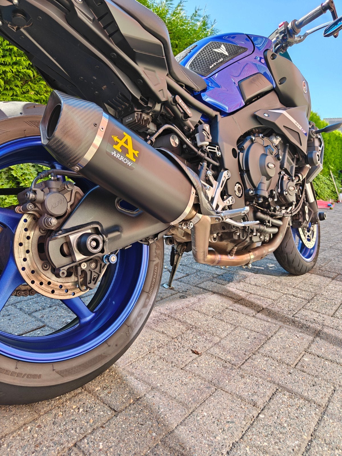 Yamaha MT-10 2016 | 19000km | Arrow uitlaat, Tovami tune, Motos, Motos | Yamaha, Occasion, Plus de 35 kW, Particulier, 4 cylindres