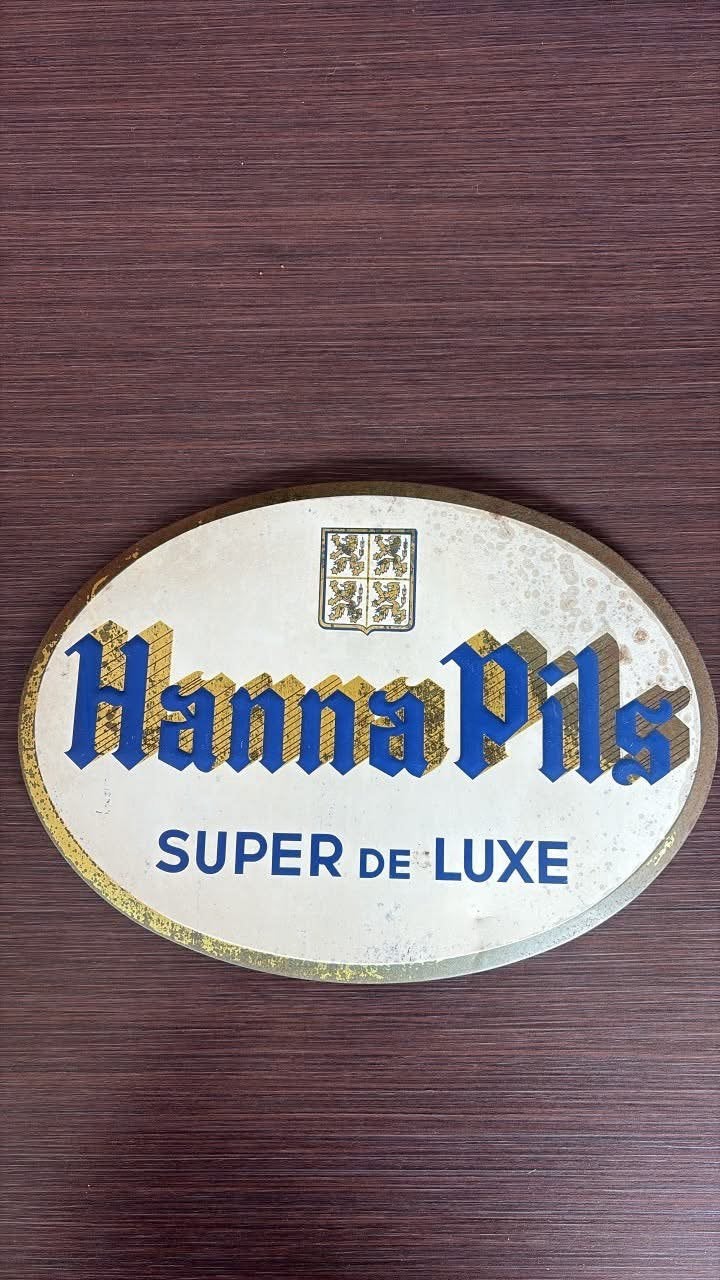 Hanna Pils, Collections, Marques & Objets publicitaires, Enlèvement ou Envoi, Comme neuf, Panneau publicitaire