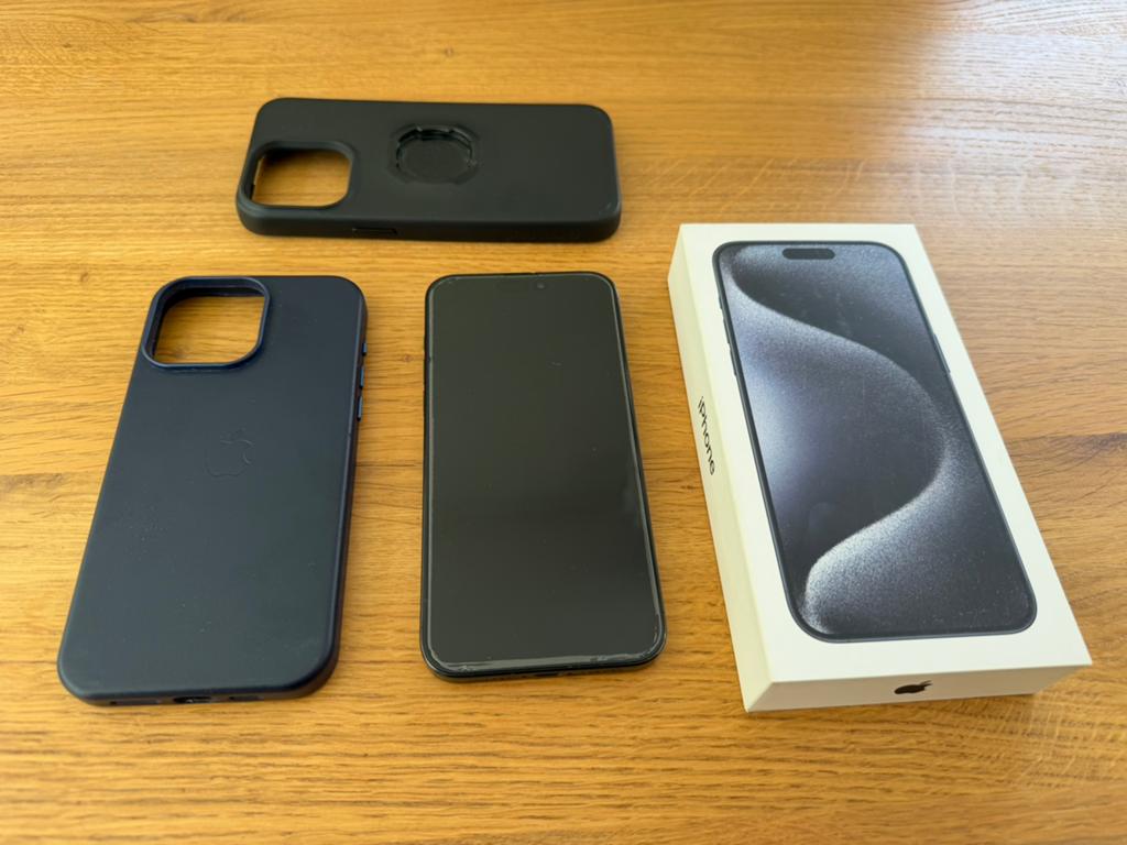 Iphone 15 pro max - 256 GB - Blue Titanium goede staat, Telecommunicatie, Mobiele telefoons | Apple iPhone, Gebruikt, 256 GB, Zonder abonnement