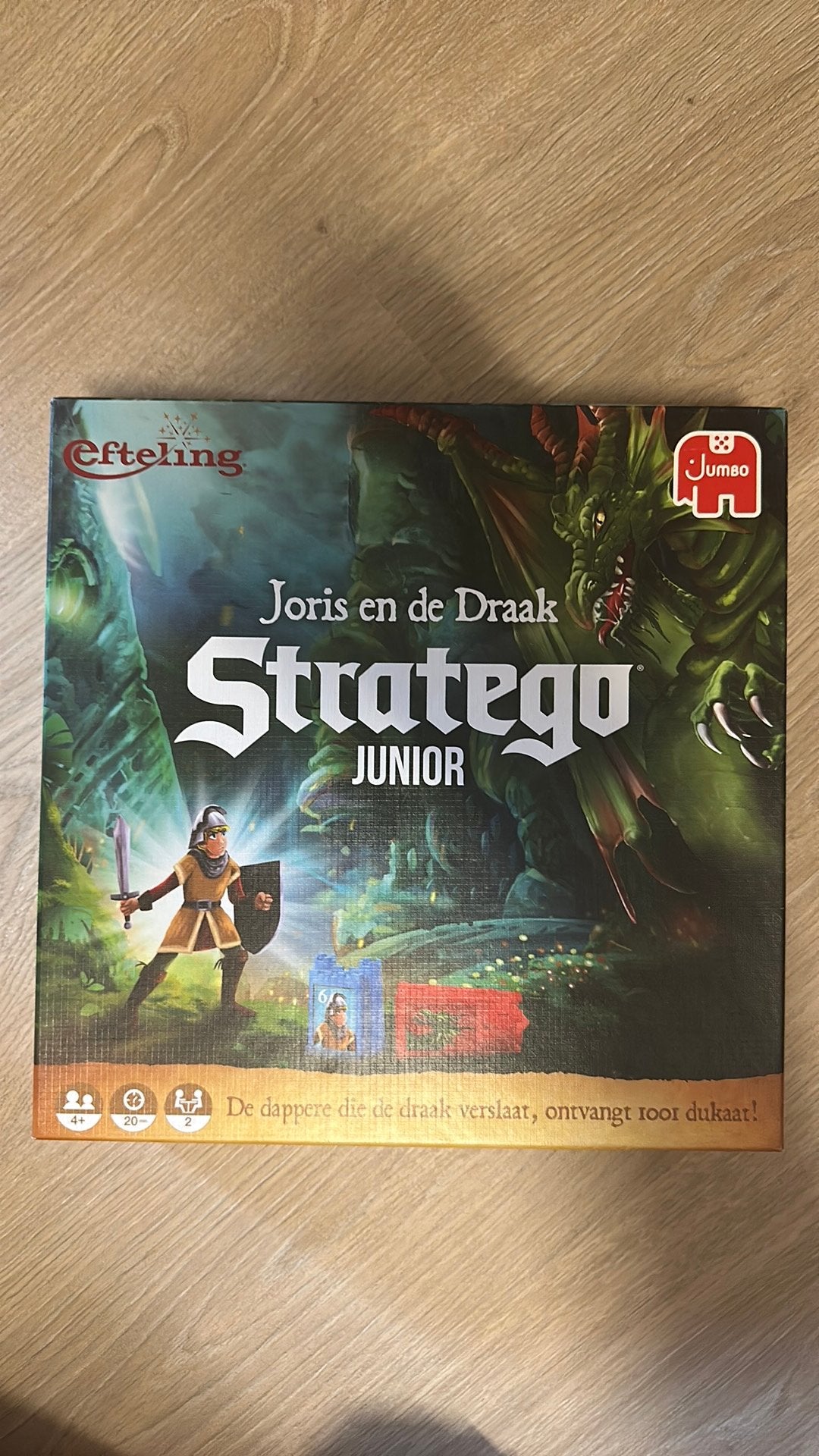 Stratego Junior, Een of twee spelers, Ophalen, Zo goed als nieuw