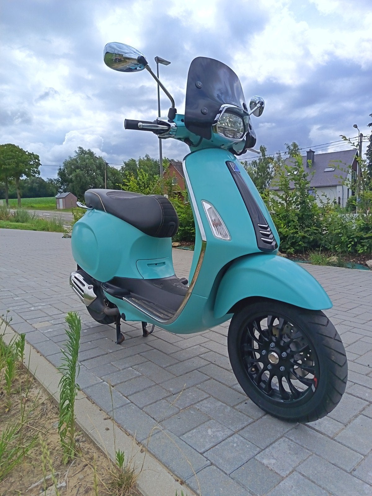 Vespa 2022 4500km, Autres modèles, Enlèvement ou Envoi, Utilisé, Classe A (25 km/h)