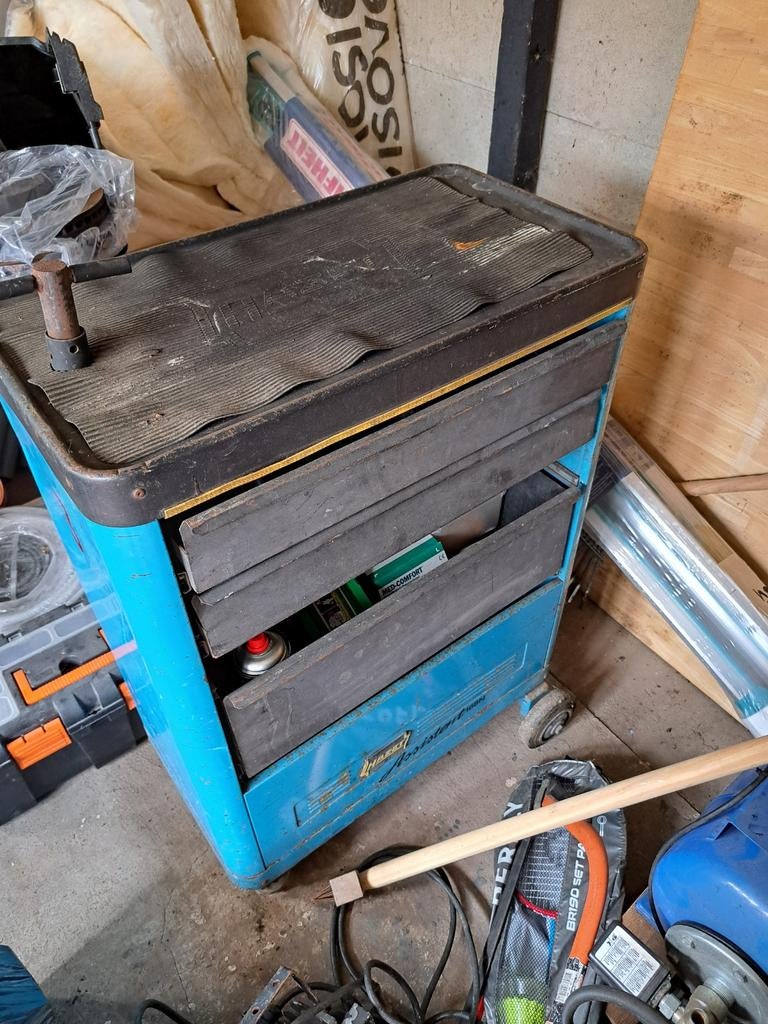 Hazet gereedschapskar (zonder materiaal), Ophalen