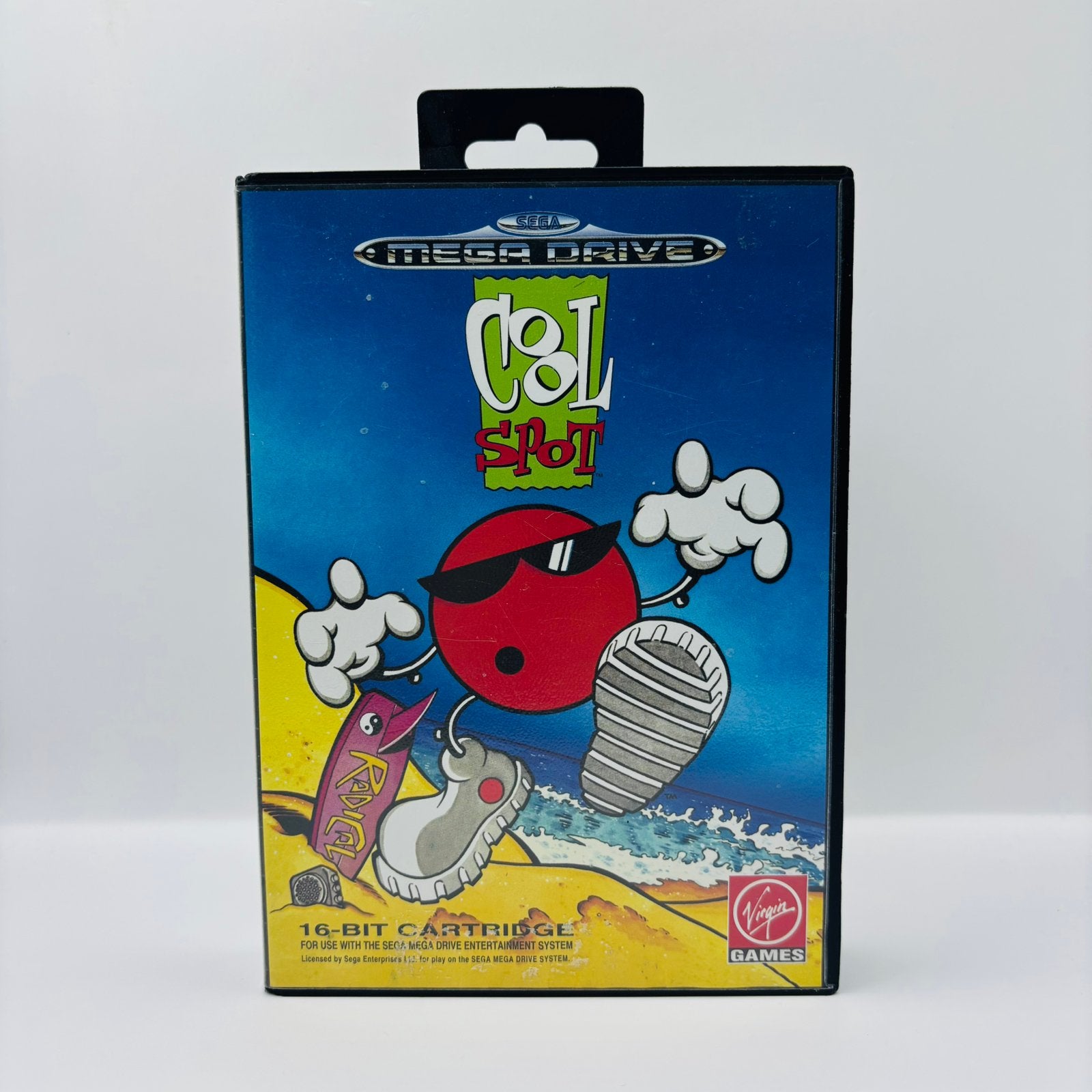 Cool Spot Sega Mega Drive, Avontuur en Actie, Ophalen of Verzenden, Zo goed als nieuw, Vanaf 3 jaar