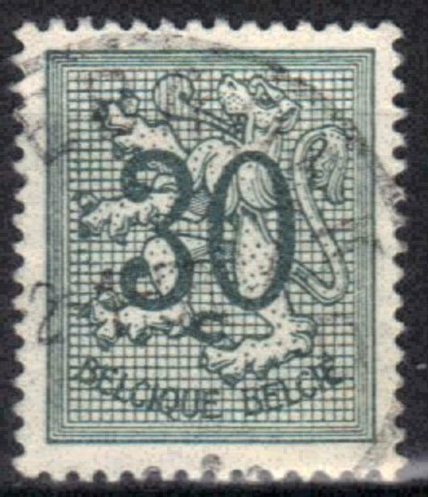 Belgique 1957 - Yvert/OBP 1027 - Figure sur la doctrine (ST), Envoi, Affranchi, Oblitéré