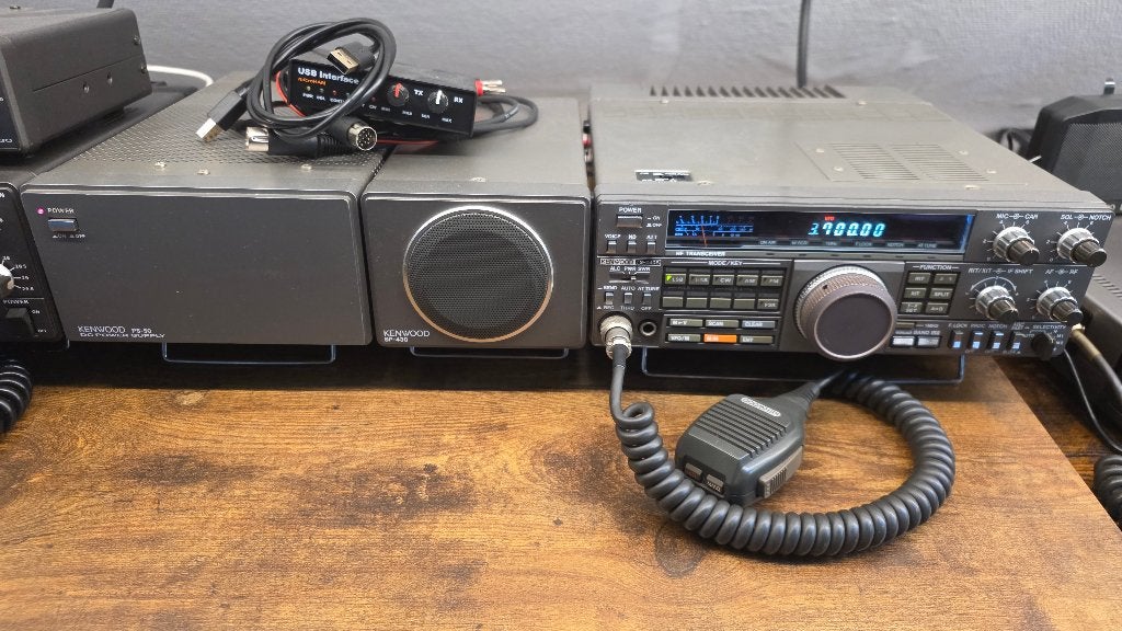 Kenwood TS-440SAT lijn, Ophalen, Refurbished, Zender en Ontvanger