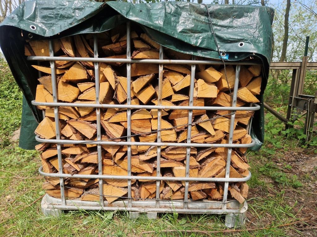 Brandhout, kastanje - lork droog, Tuin en Terras, Ophalen