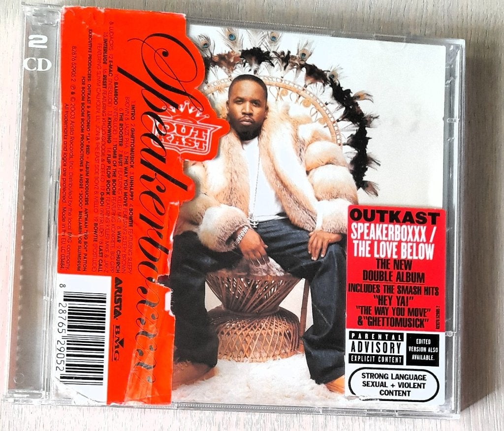 OUTKAST Speakerboxxx / The Love Below 2xCD Hey Ya!, Cd's en Dvd's, Cd's | Hiphop en Rap, Gebruikt, Album, Ophalen of Verzenden