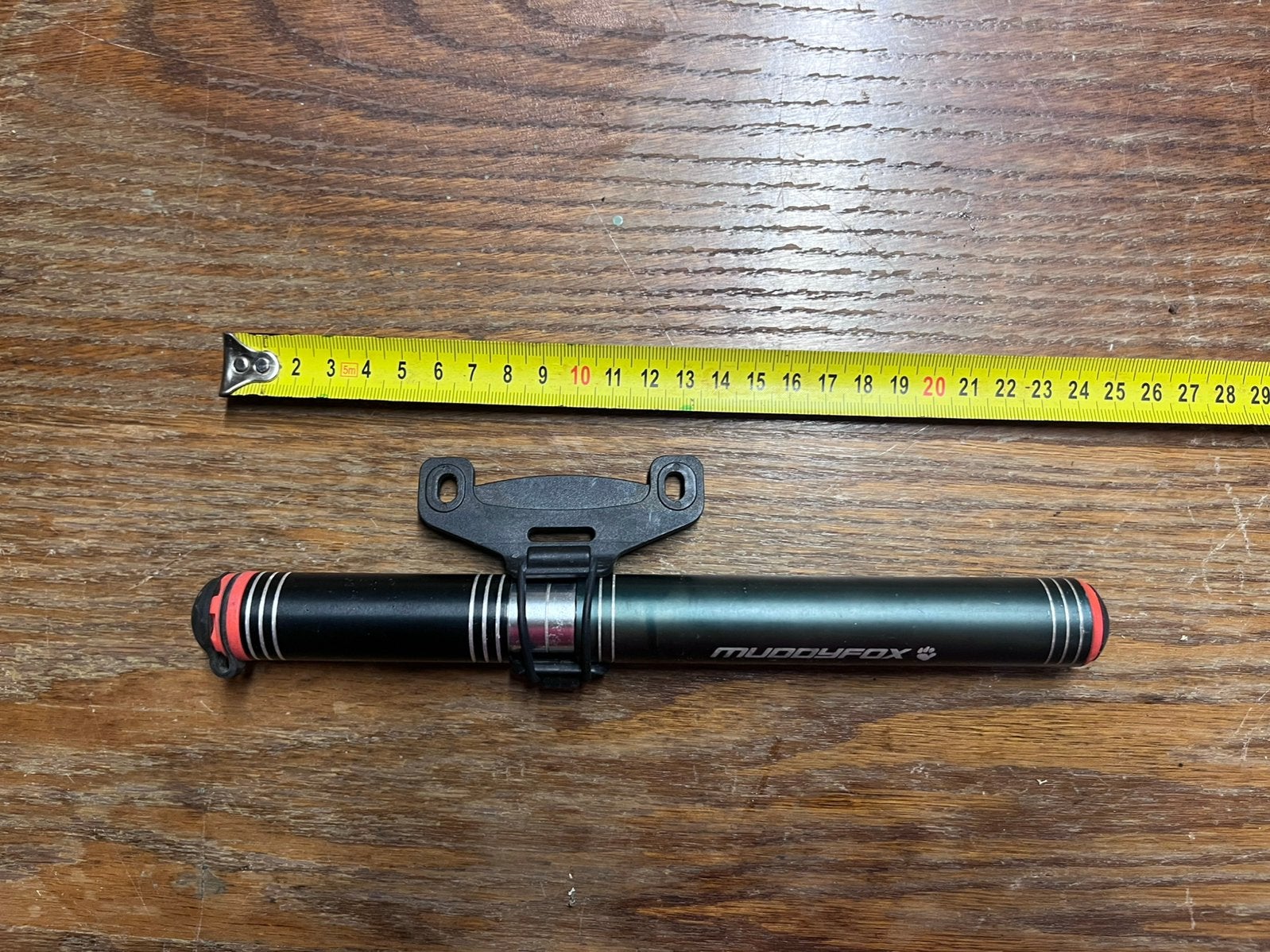 Mini-pompe à vélo Muddyfox compacte avec support cadre, Enlèvement ou Envoi, Utilisé