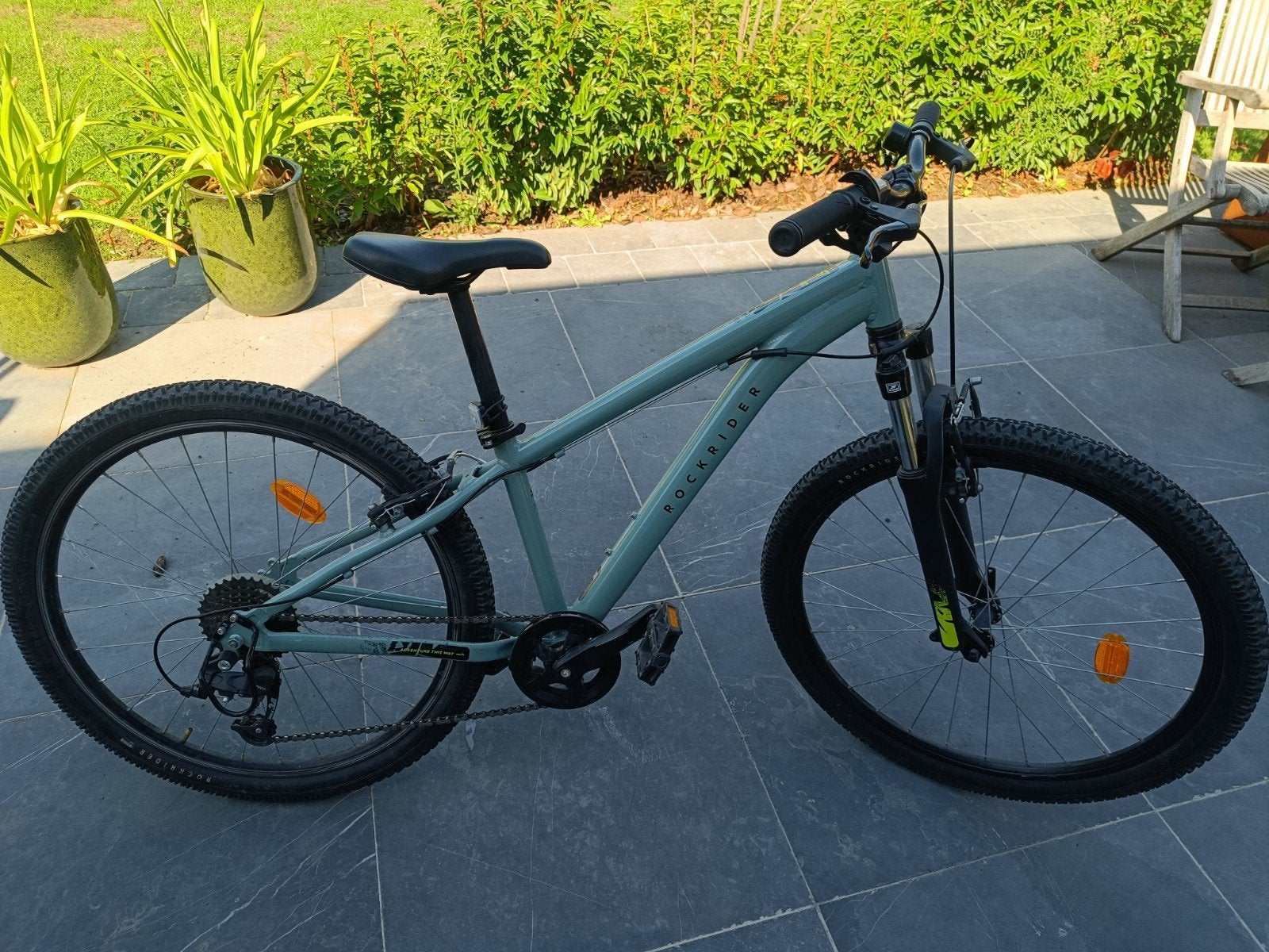 MTB VOOR KINDEREN 24" EXPL 500 ZWART 9-12 JAAR, Ophalen, Zo goed als nieuw, 20 tot 24 inch, Rockrider (Decathlon)