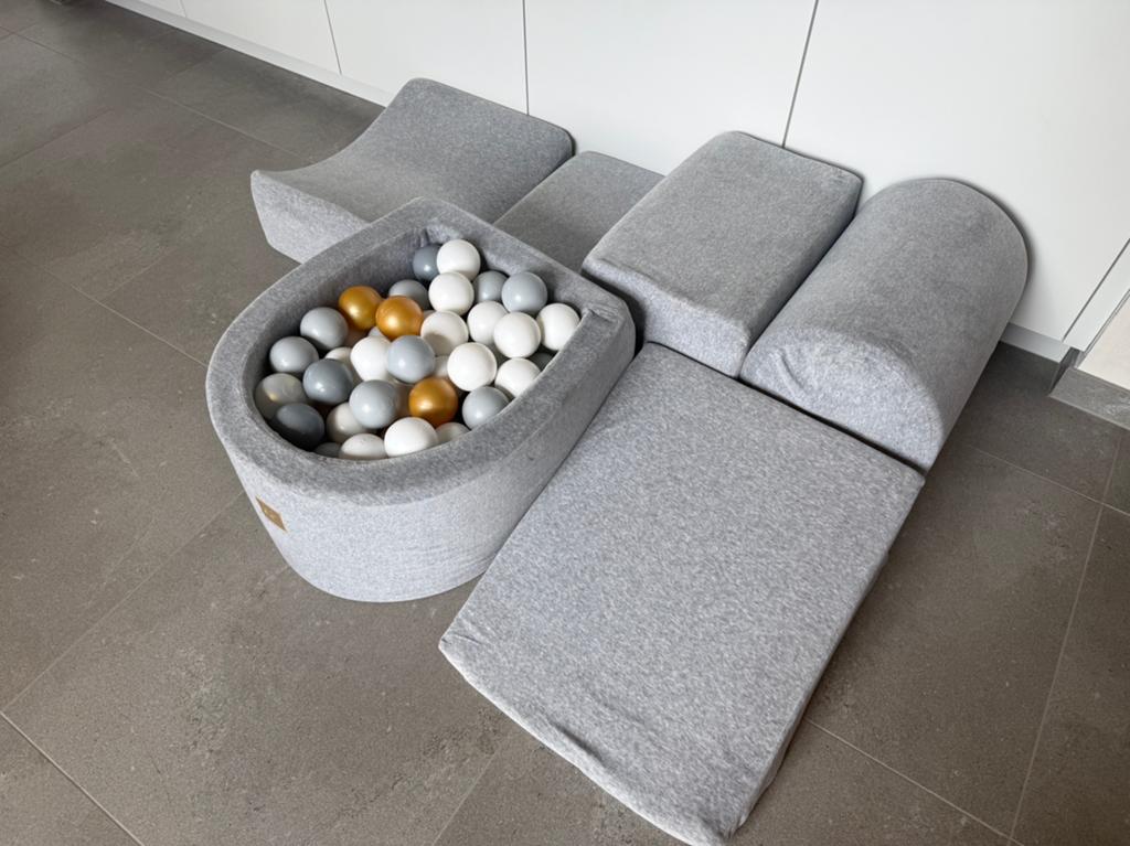 MeowBaby schuimspeelset met ballenbad, Ophalen, Zo goed als nieuw